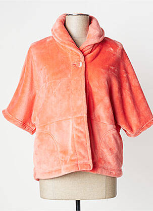 Robe de chambre orange ROSE POMME pour femme