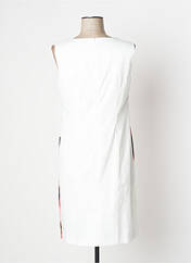 Robe mi-longue blanc PAUSE CAFE pour femme seconde vue