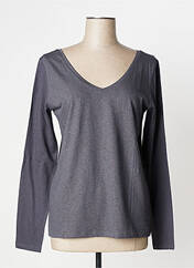 T-shirt gris PETIT BATEAU pour femme seconde vue