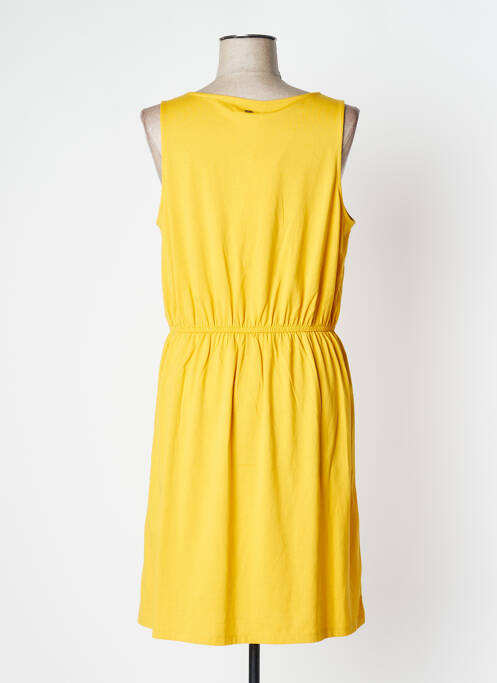 Robe mi-longue sans manche sans manche jaune MEXX femme