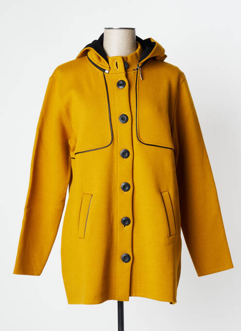 Manteau long jaune MERI & ESCA pour femme