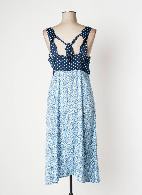 Robe mi-longue bleu SURKANA pour femme