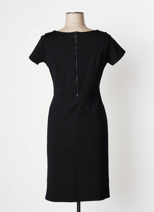 Robe mi-longue noir VANGO pour femme