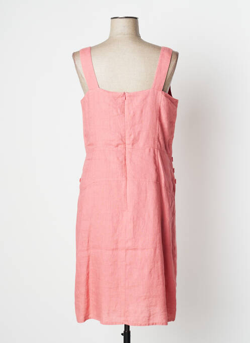 Robe mi-longue rose MAE MAHE pour femme