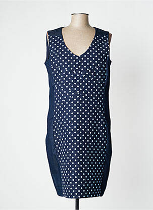 Robe à Carreaux Kaki Noir Vert Maé Mahé Taille 40 - Occasion Très Bon état