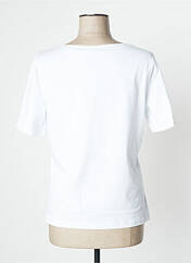 T-shirt blanc PAUSE CAFE pour femme seconde vue