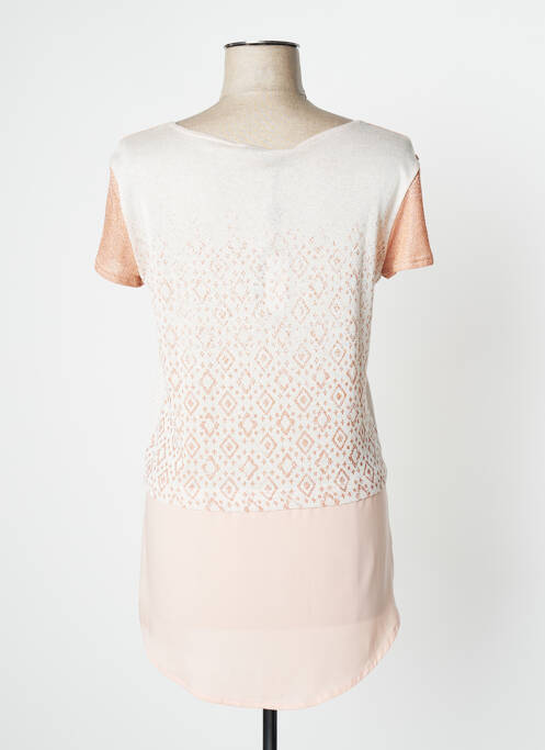 Pull tunique orange AKELA KEY pour femme