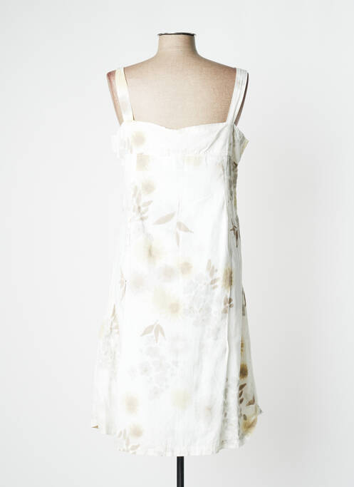 Robe mi-longue beige SETRAK pour femme