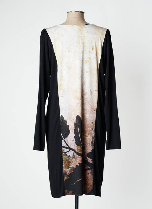 Robe mi-longue noir TWEF pour femme