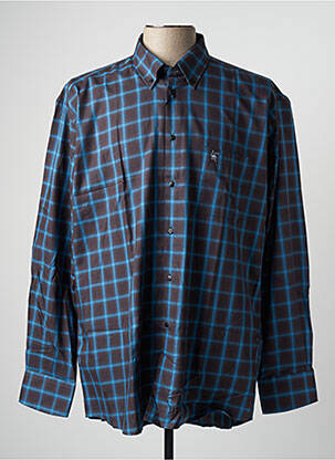 Chemise manches longues manches longues bleu BANDE ORIGINALE homme