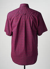 Chemise manches courtes violet BANDE ORIGINALE pour homme seconde vue