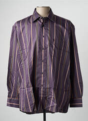 Chemise manches longues violet BANDE ORIGINALE pour homme seconde vue