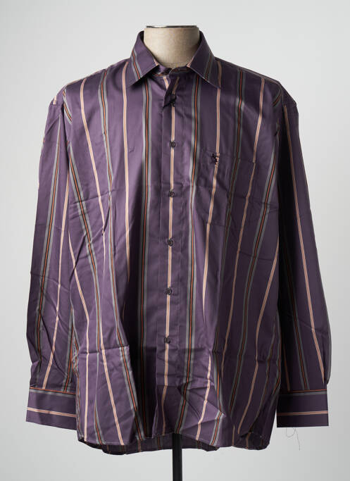 Chemise manches longues violet BANDE ORIGINALE pour homme