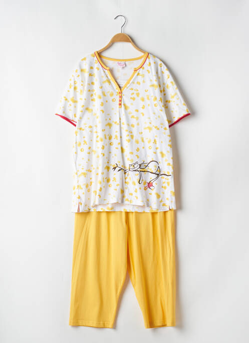 Pyjama jaune ROSE POMME pour femme