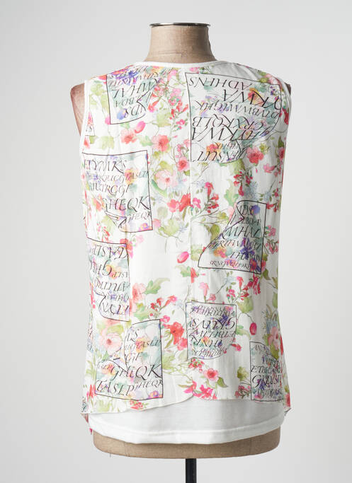 Top blanc TWEF pour femme