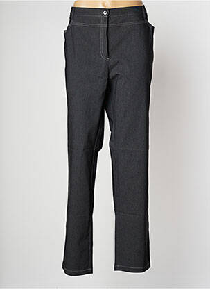 Pantalon droit stretch taille normale gris TELMAIL femme