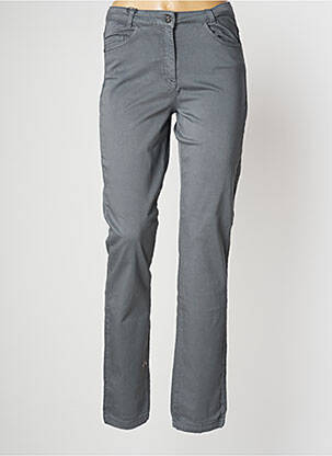 Pantalon slim taille basse taille basse gris THALASSA femme