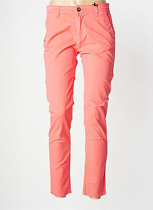Pantalon chino taille basse taille basse orange IMPAQT femme