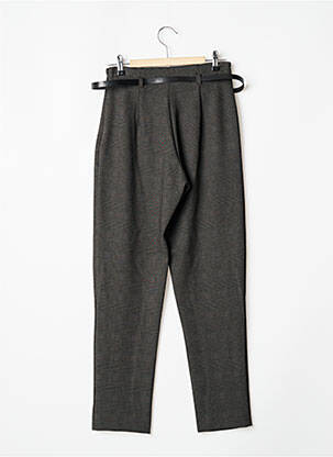 Pantalon 7/8 taille haute taille haute gris PAUL BRIAL femme