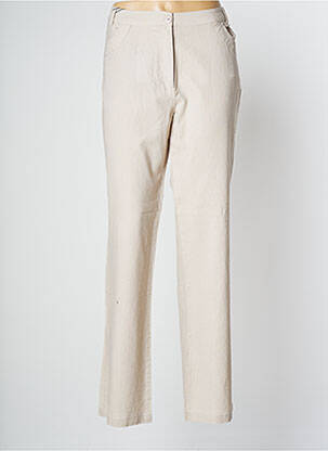 Pantalon beige THALASSA pour femme