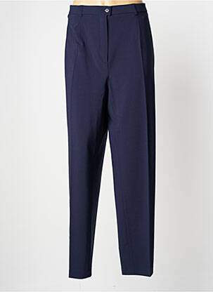 Pantalon droit bleu NOLWENN pour femme