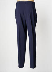 Pantalon droit bleu NOLWENN pour femme seconde vue