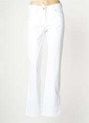 Pantalon slim blanc PAUL BRIAL pour femme seconde vue