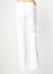 Pantalon slim blanc PAUL BRIAL pour femme seconde vue