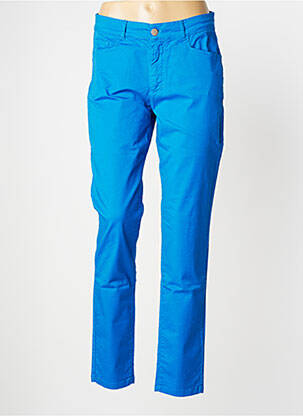 Pantalon slim bleu PAUL BRIAL pour femme