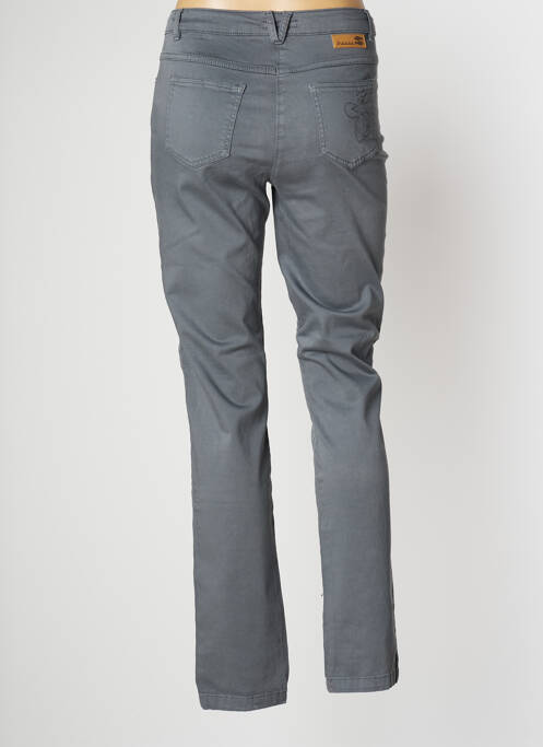 Pantalon slim taille basse taille basse gris THALASSA femme