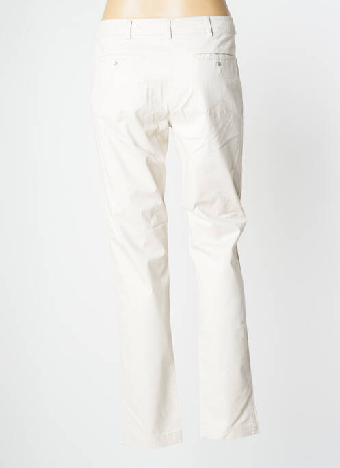 Pantalon chino beige EL INTERNATIONALE pour femme
