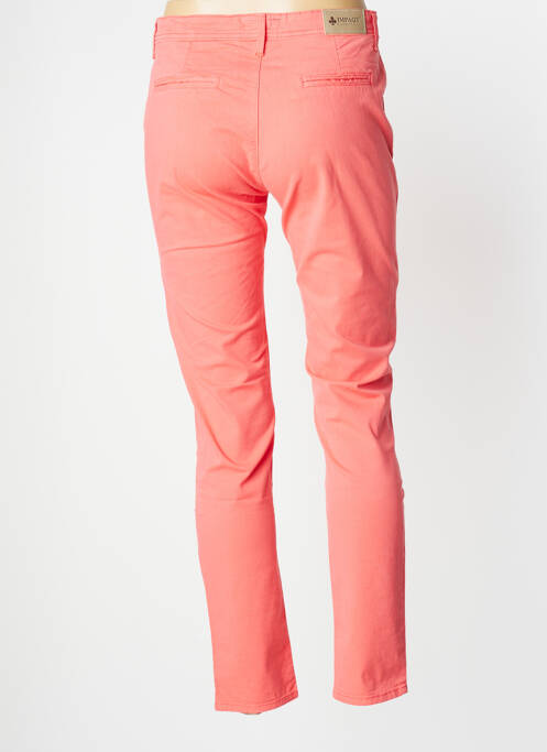 Pantalon chino orange IMPAQT pour femme