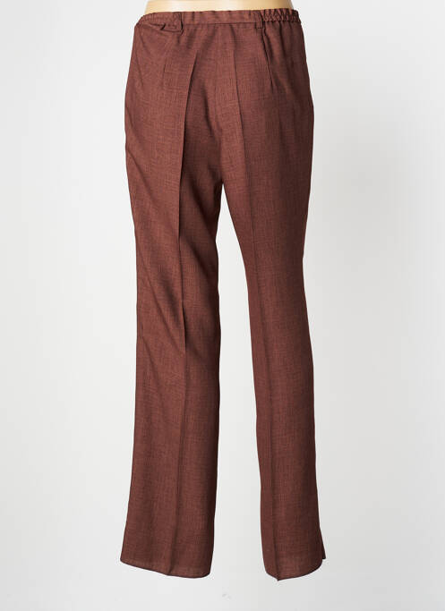 Pantalon droit marron KIPLAY pour femme