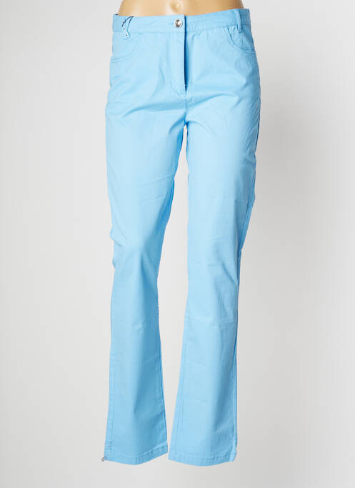 Pantalon slim bleu THALASSA pour femme