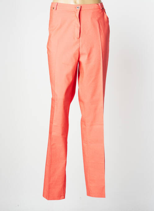 Pantalon slim orange TWEF pour femme