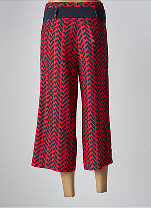 Pantacourt rouge MEXX femme