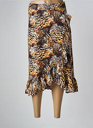 Jupe mi-longue marron MEXX femme