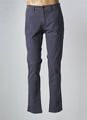 Pantalon chino bleu DELAHAYE pour homme seconde vue