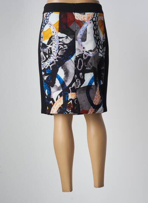 Jupe mi-longue noir PAUSE CAFE pour femme