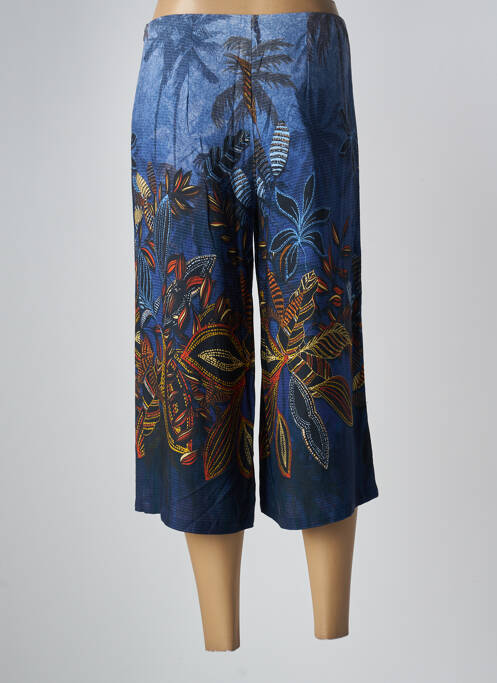 Pantacourt bleu PAUL BRIAL pour femme