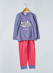 Pyjama violet ROSE POMME pour fille seconde vue