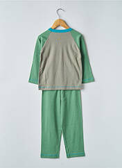 Pyjama vert PETIT BATEAU pour garçon seconde vue