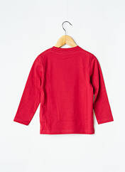 T-shirt rouge 3 POMMES pour garçon seconde vue