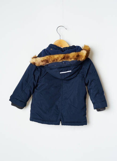Parka poches a capuche bleu MAYORAL garcon