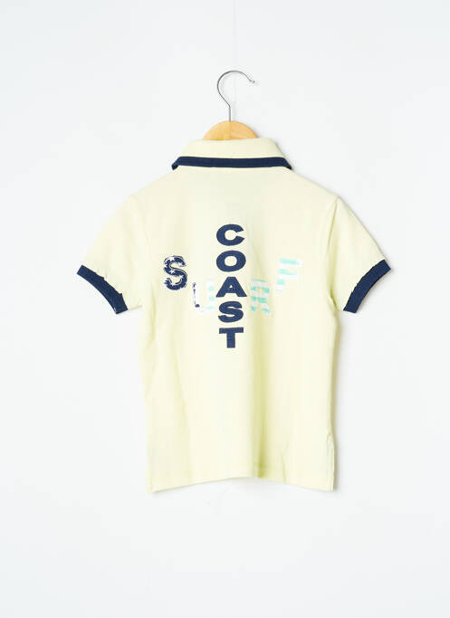 Polo jaune 3 POMMES pour garçon