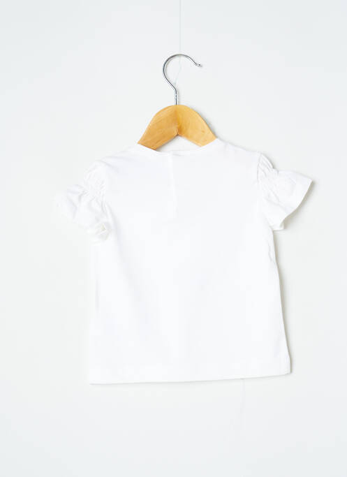T-shirt blanc MAYORAL pour fille