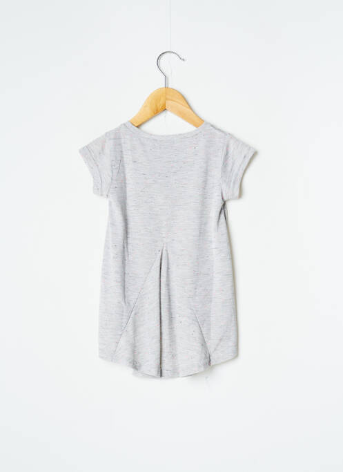T-shirt gris 3 POMMES pour fille