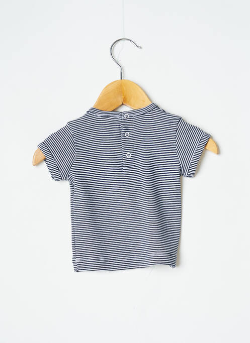 T-shirt bleu PETIT BATEAU pour garçon
