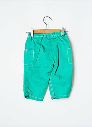 Pantalon droit coupe droite taille élastique vert PETIT BATEAU garcon