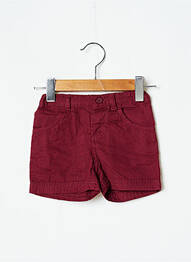Short poches taille élastique rouge PETIT BATEAU fille